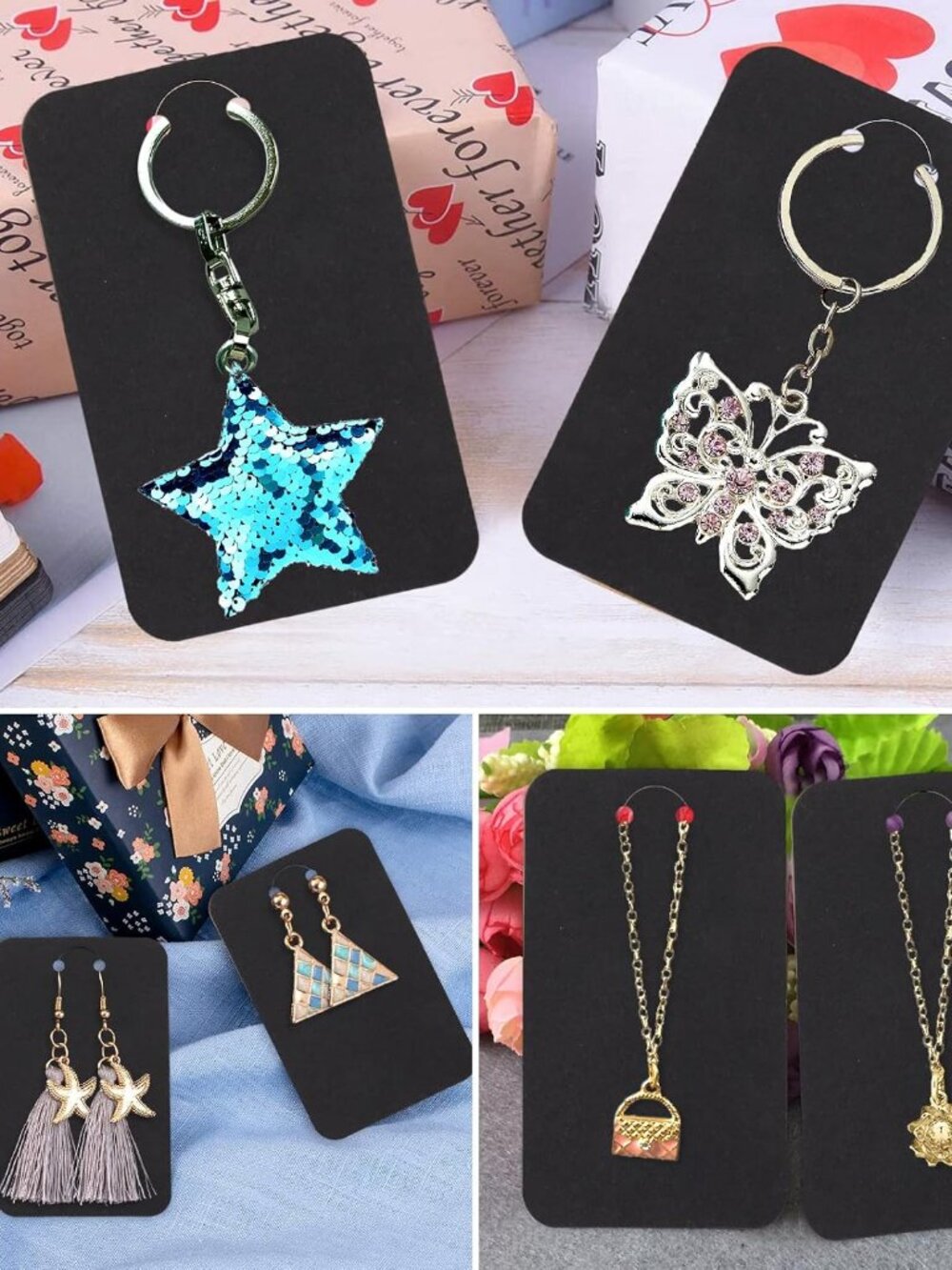 100 PCS Keychain Display Cards - Picture 7 of 7